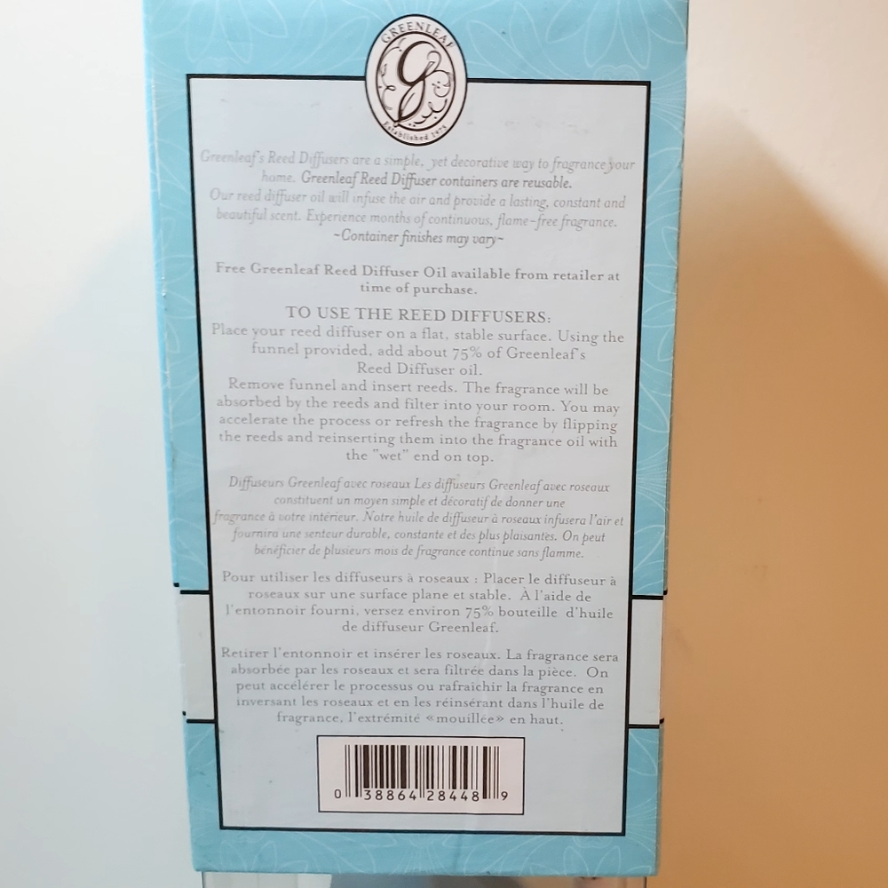 New Greenleaf Reed Diffuser - Picture 5 of 5